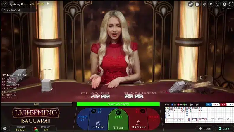 กฎกติกาการเล่น วิธีเล่นบาคาร่าสายฟ้า และข้อดีที่ท่านควรรู้