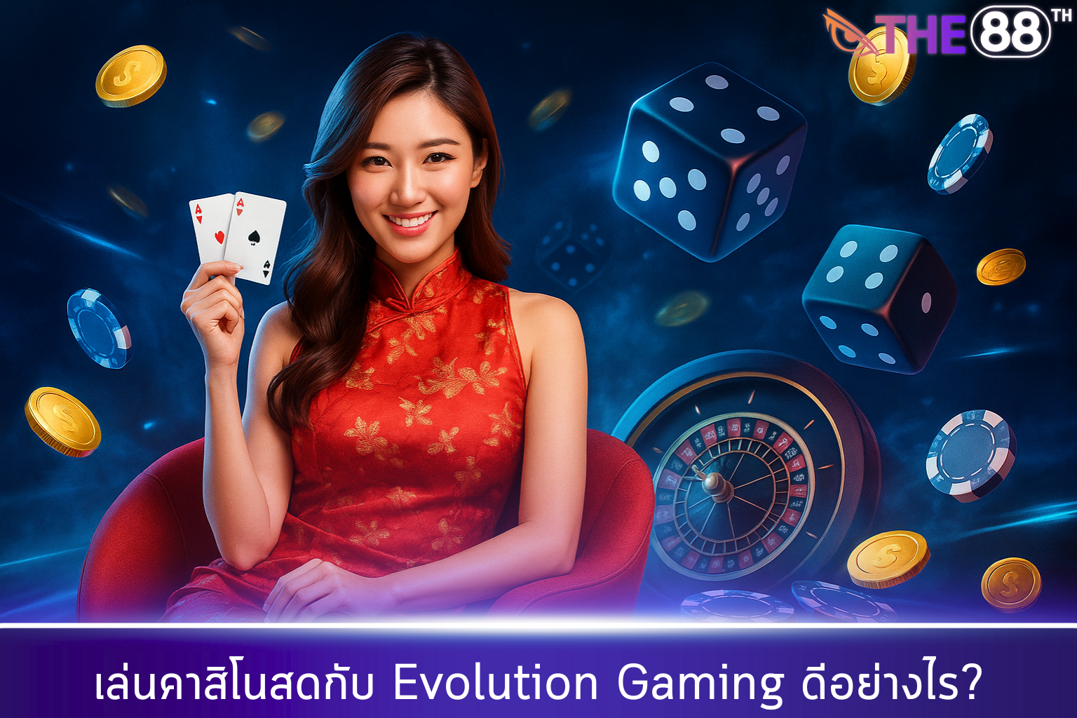 เล่นคาสิโนสดกับ Evolution Gaming ดีอย่างไร?