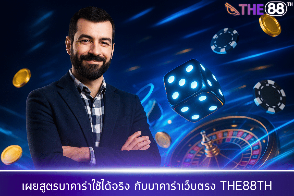 เผยสูตรบาคาร่าใช้ได้จริง กับบาคาร่าเว็บตรง THE88TH
